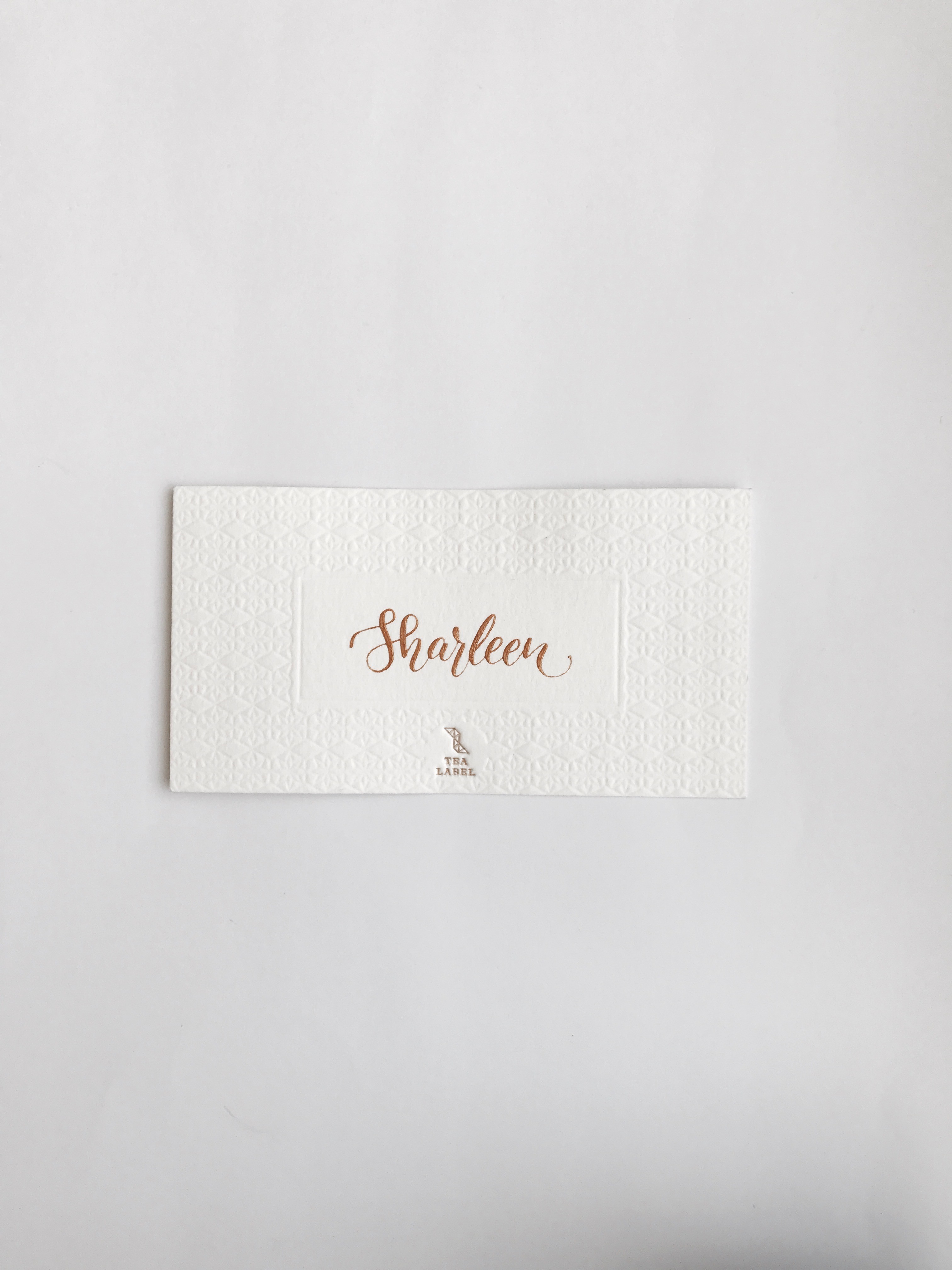 [Pre-Order] Personalized Name Card